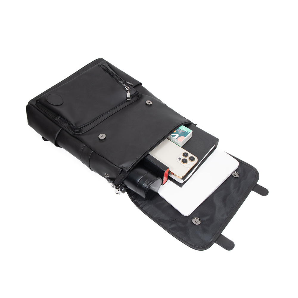 남성 대용량 플랩 백팩