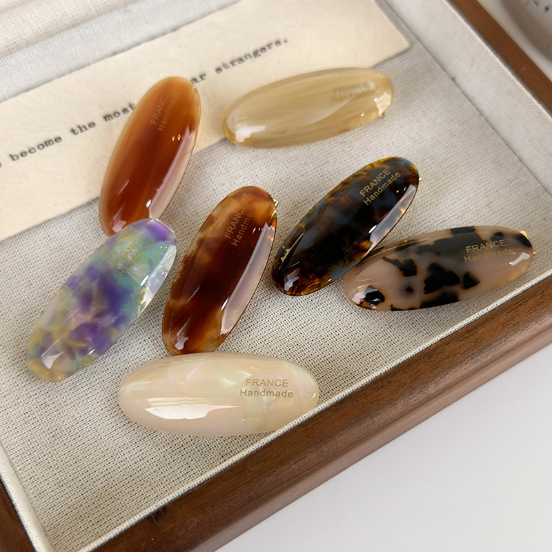 Pinza de Pelo Ovalada