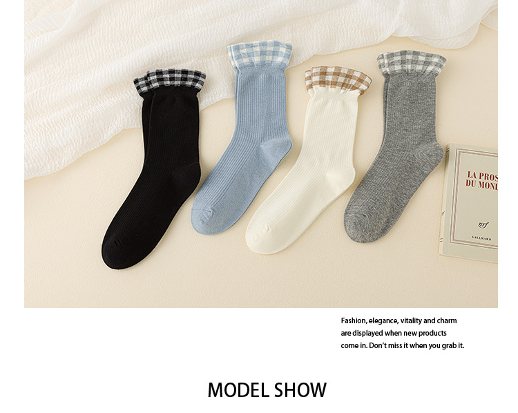 Meias Côncavas de Algodão