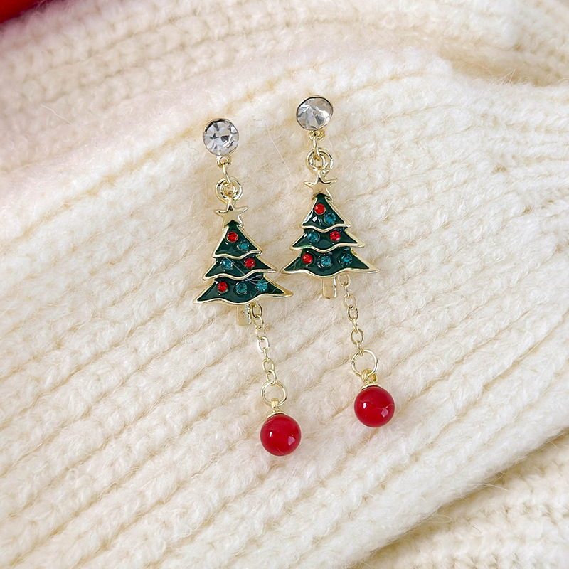 Christmas Tree Earrings