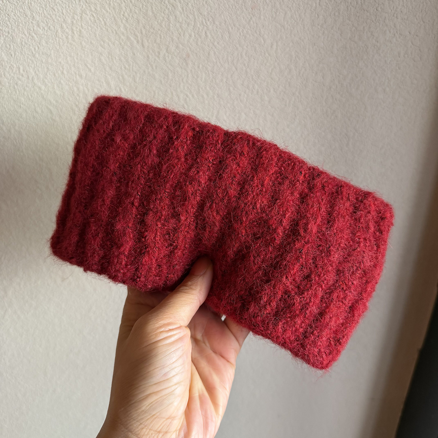 Pletená Čelenka ze Směsi Vlny