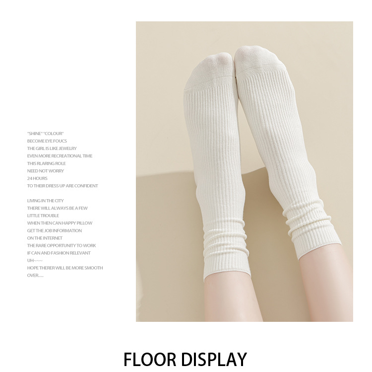 Meias Folgadas de Algodão para Mulheres