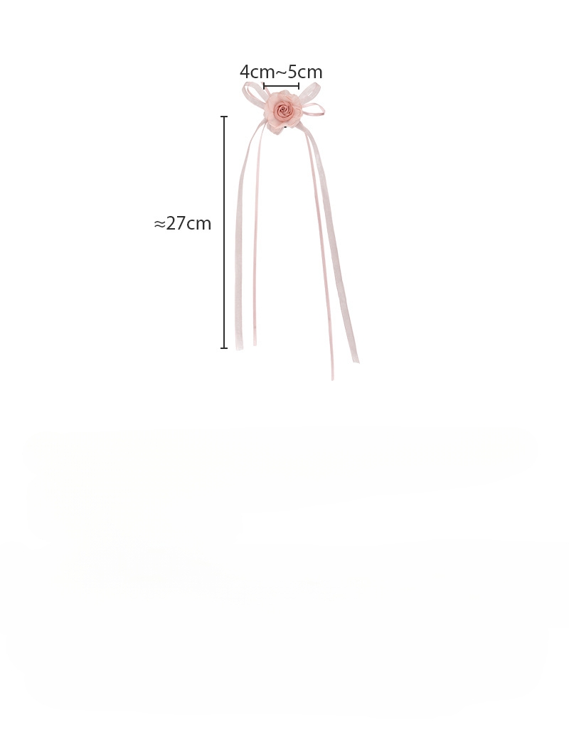 Agrafă de Păr cu Panglică Florală