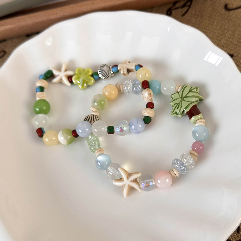 Керамічний браслет з пальмою