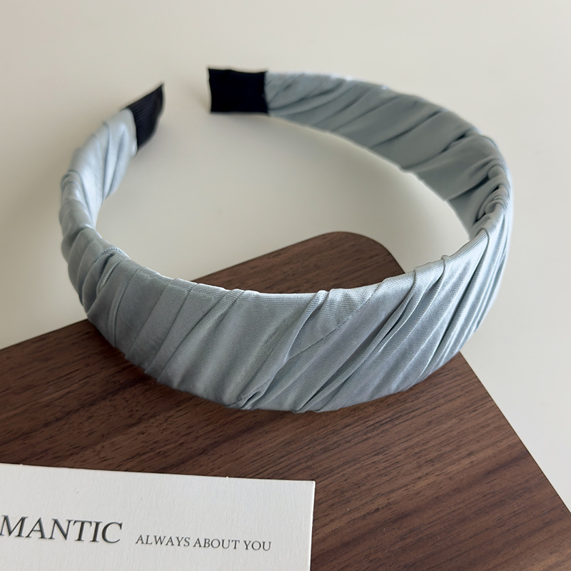 Banda de Păr Plisată din Satin