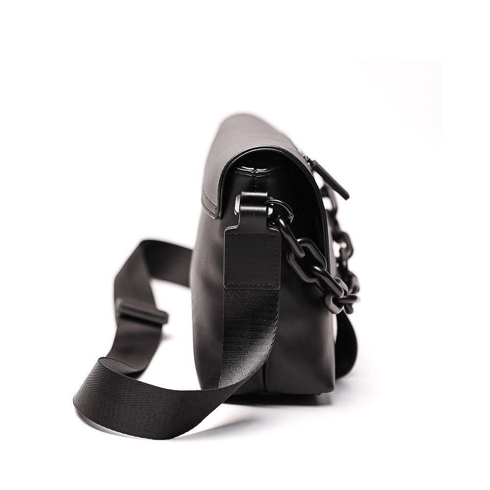 メンズチェック柄クロスボディバッグ