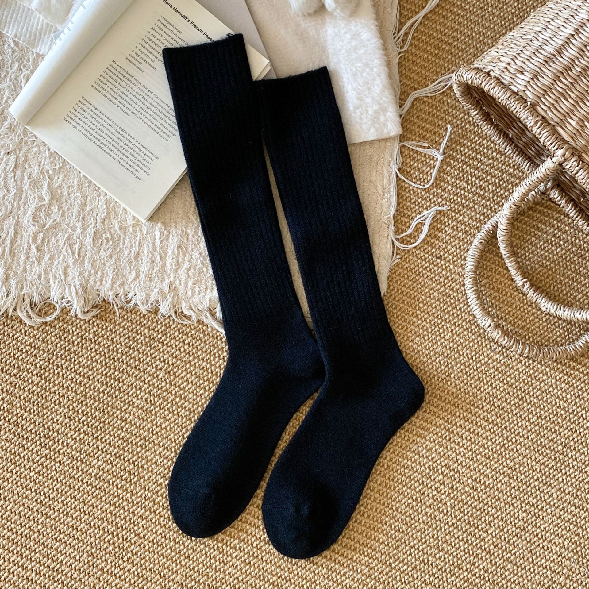 Wool Scrunch Socks