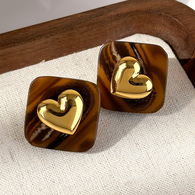 빈티지 미니멀리스트 기하학 드롭 귀걸이