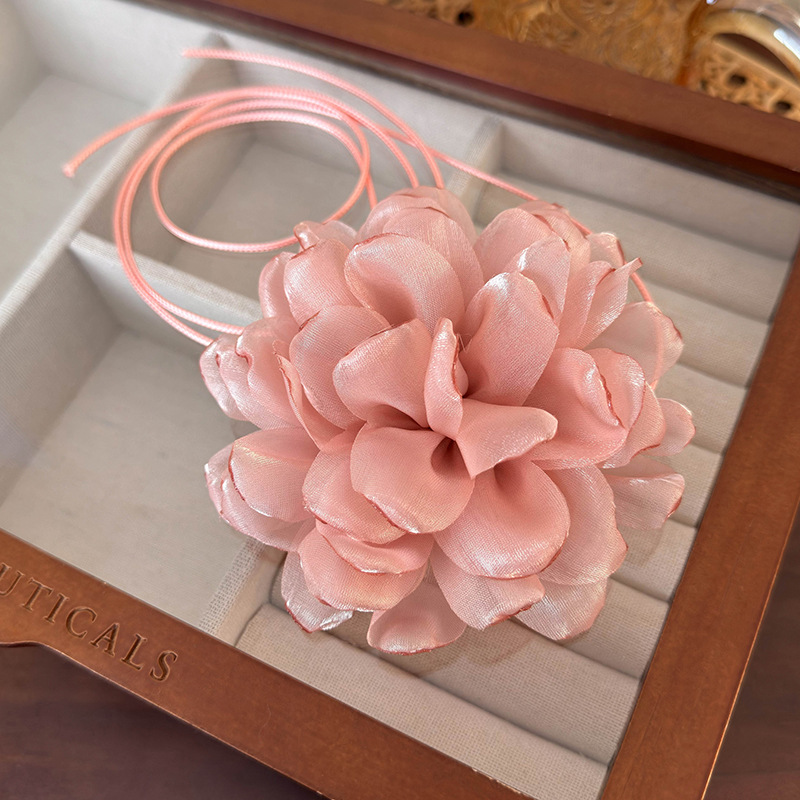 Bloemen Choker Ketting