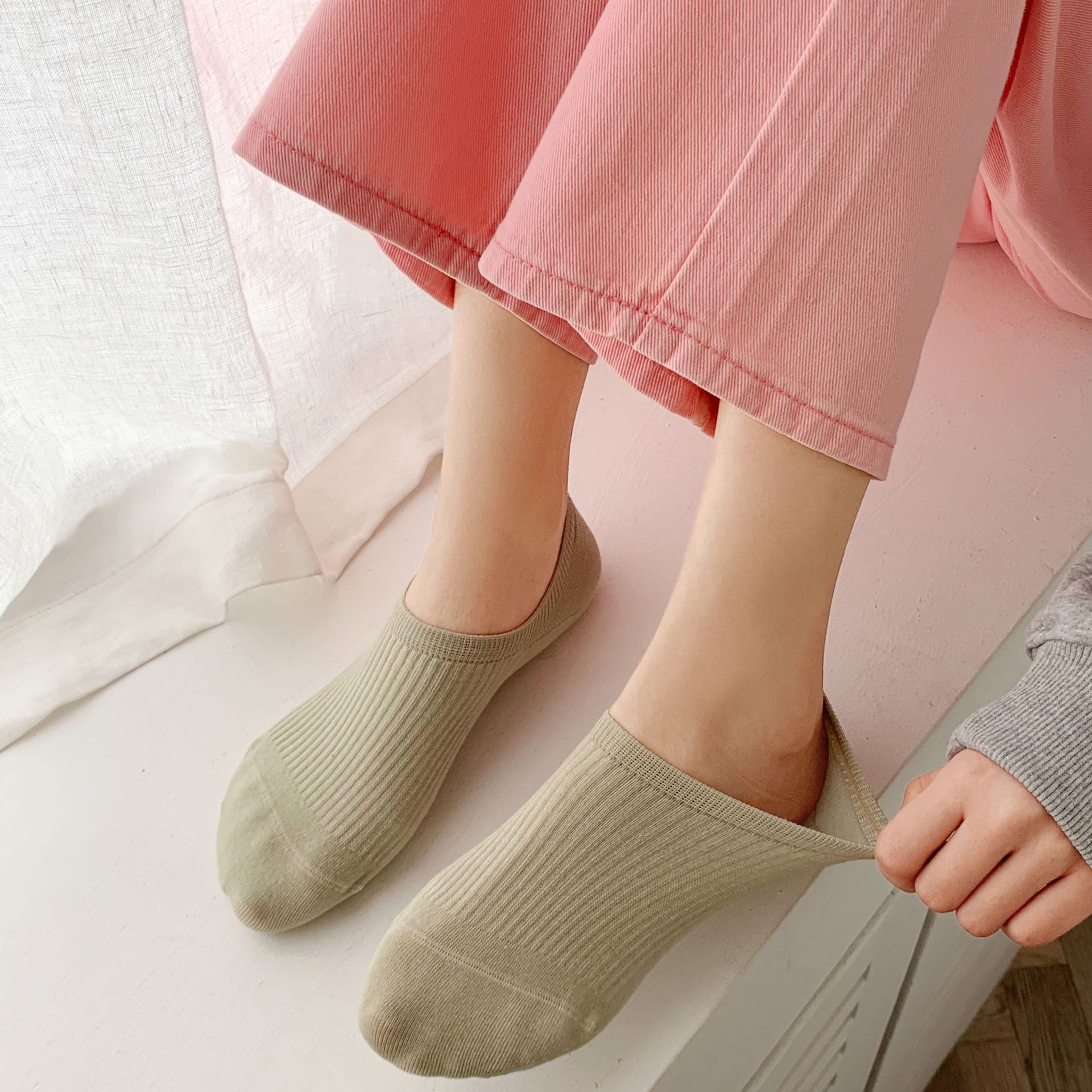 여성용 시밀리스 invisible 양말