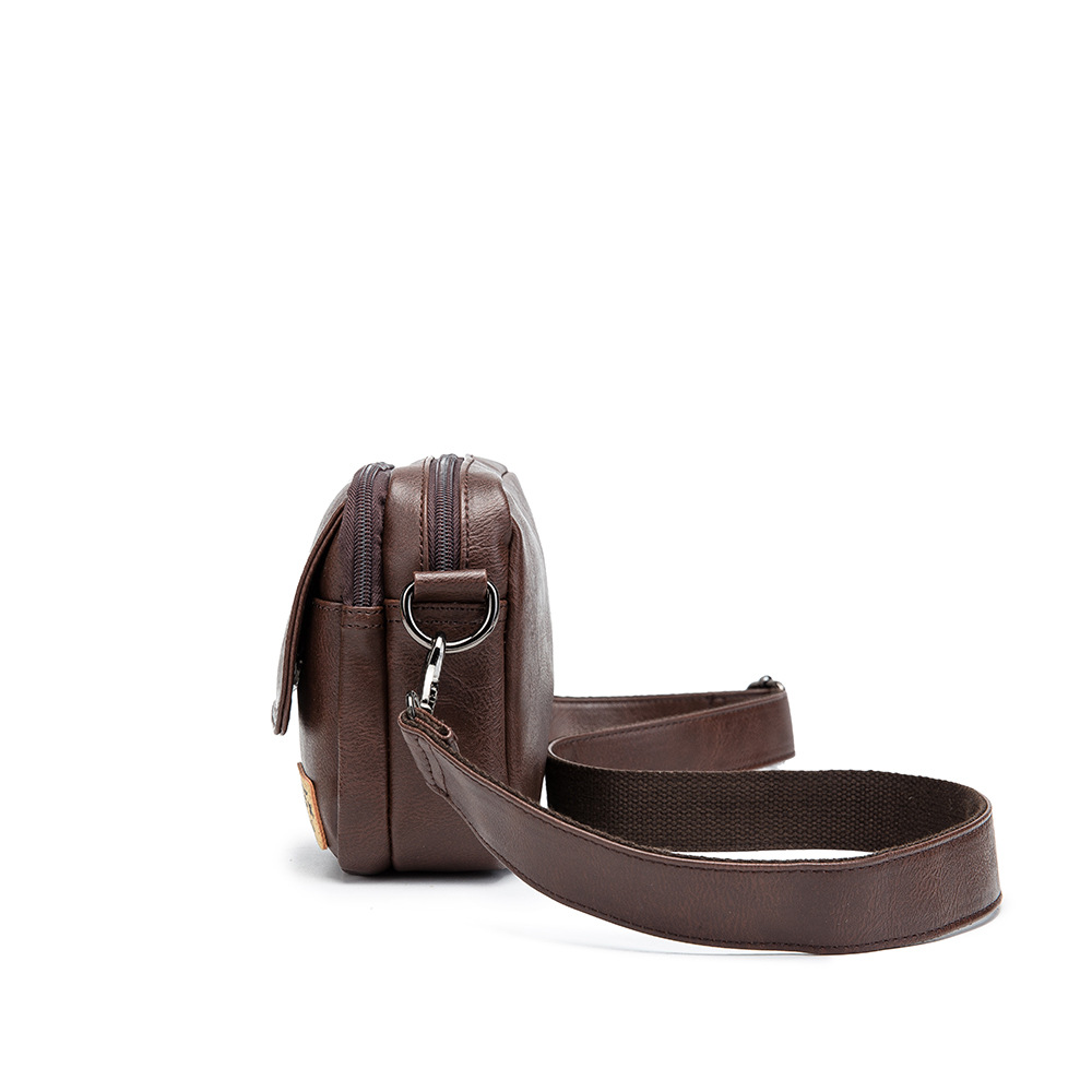 Bolso de hombro cuadrado retro