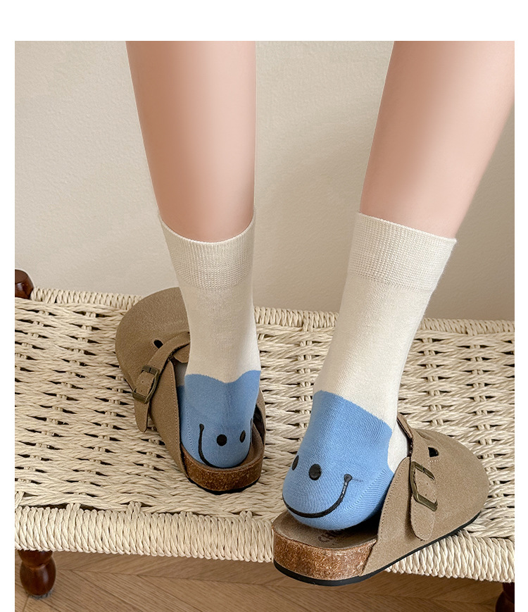 Meias Meia Canela Carinha Sorridente