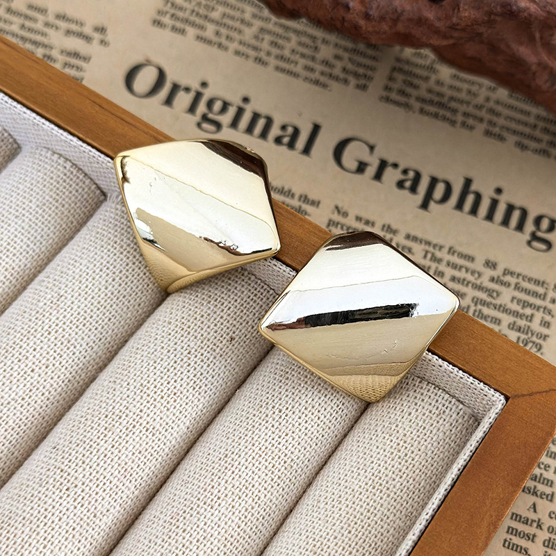 Orecchini Geometrici Rombo e Arco