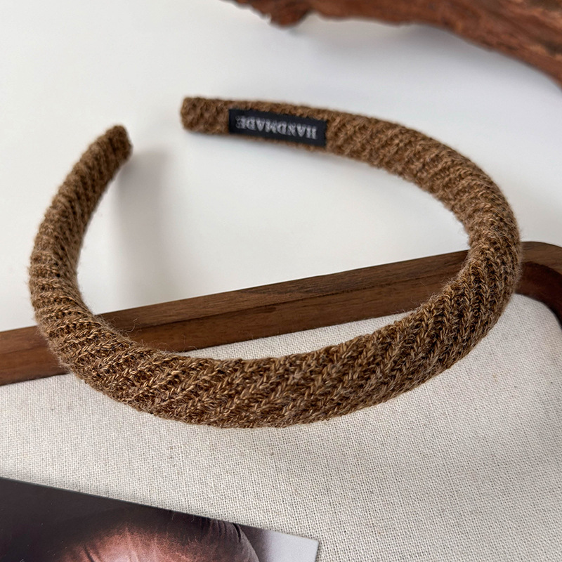 Cinta para el Cabello de Lana Vintage