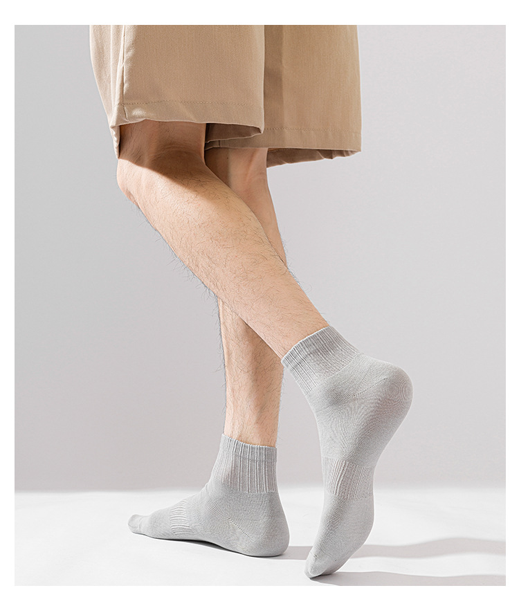 Чоловічі бавовняні шкарпетки до середини литки