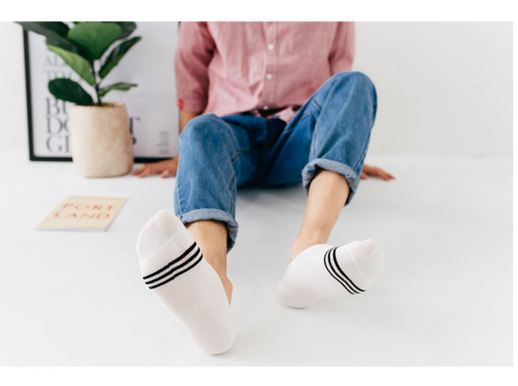 Calcetines Invisibles de Algodón para Hombre