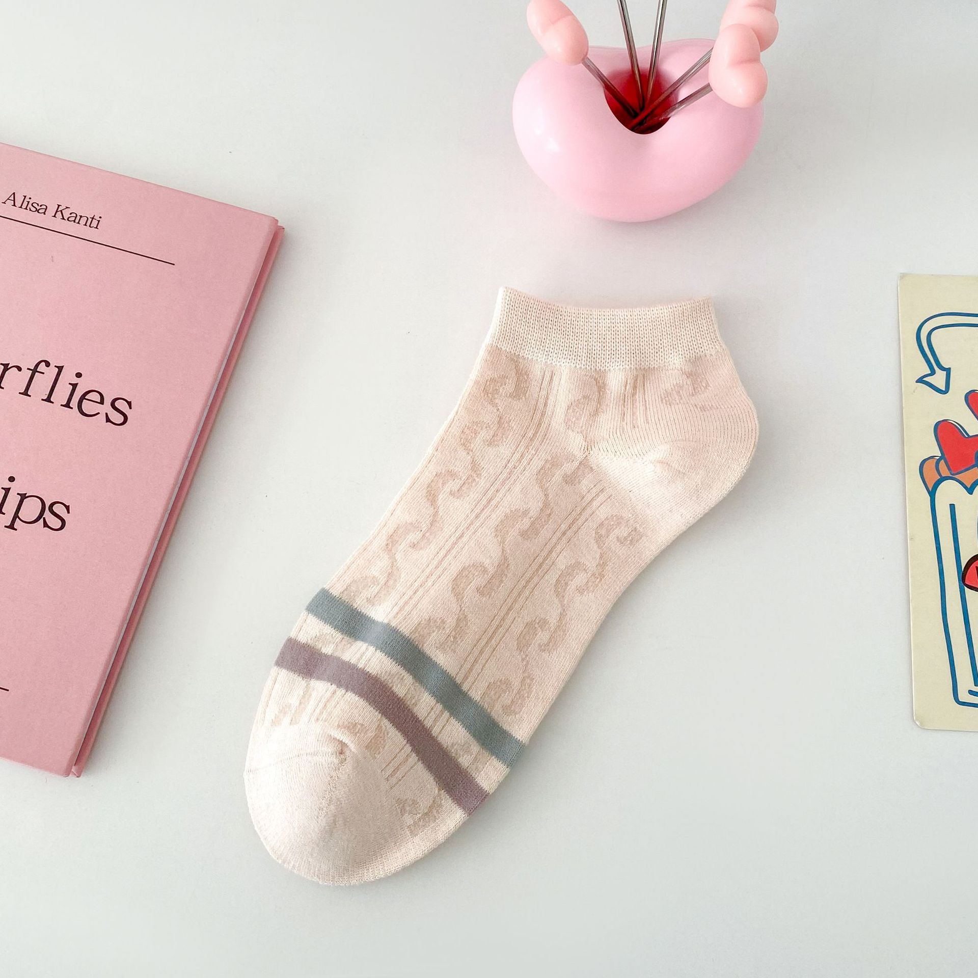 Bavlněné kotníkové ponožky