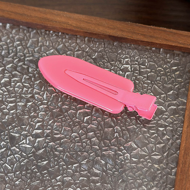 Barrettes Bec de Canard Couleur Gel Mat