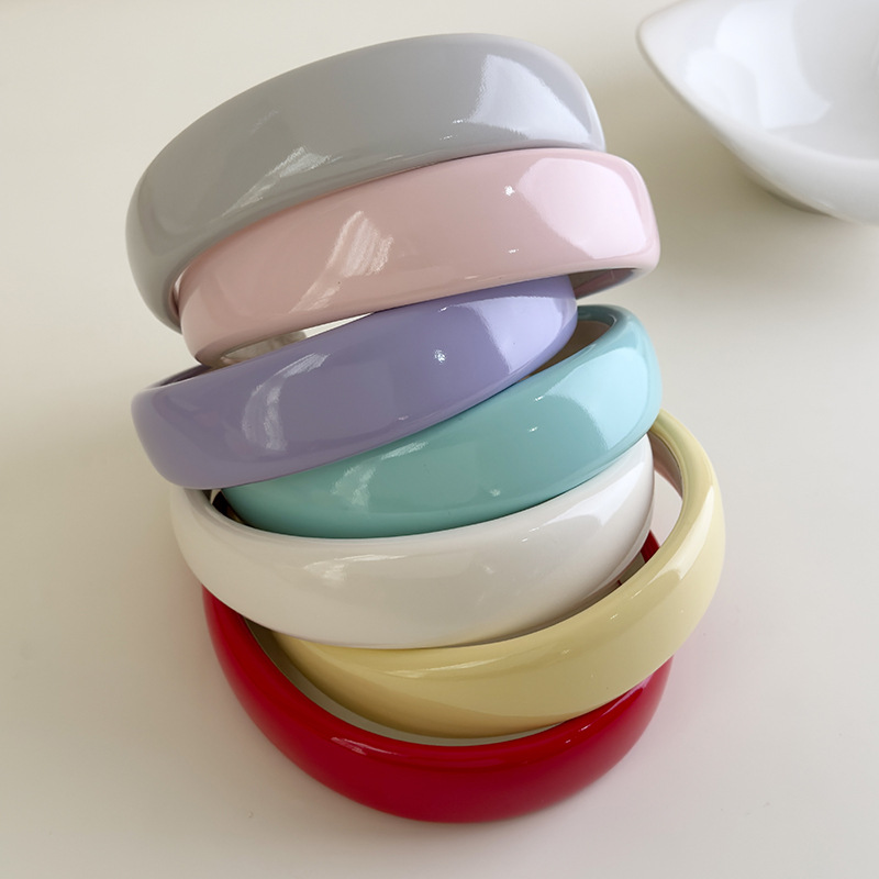 Diadema de Cuero Charol