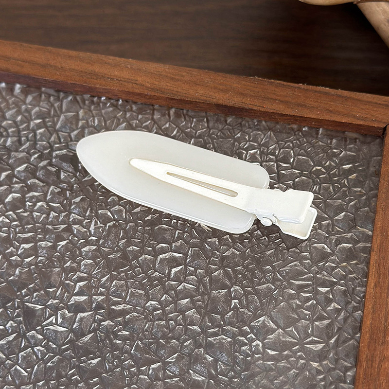 Barrettes Bec de Canard Couleur Gel Mat