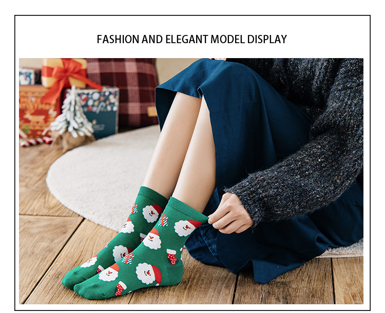 Meias Natal Meia-Canela