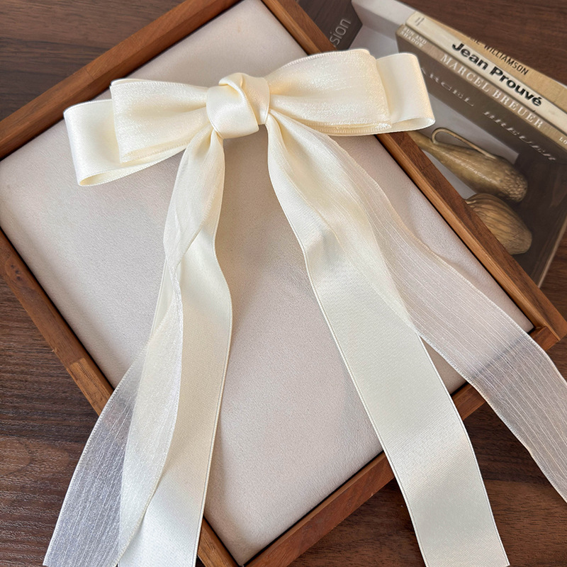 Bow Spring Clip Hair Clip