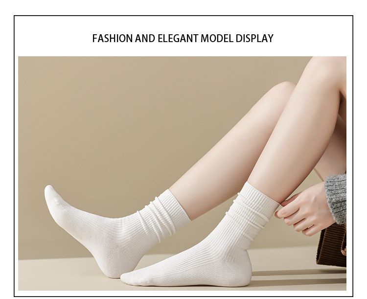 Meias Folgadas de Algodão para Mulheres