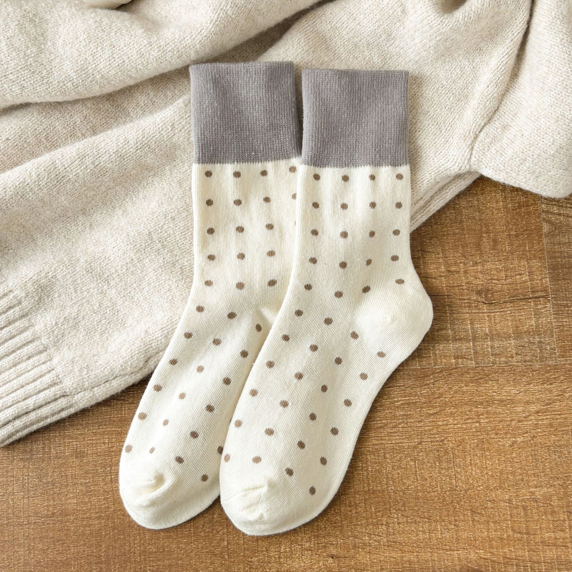 Dámské bavlněné ponožky