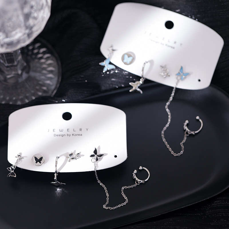 Orecchini a Pendente Farfalla