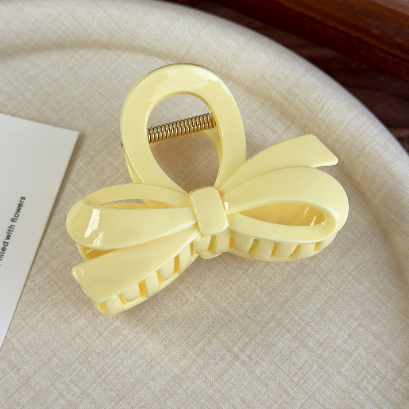 Agrafă de Păr Acrilică cu Fundiță