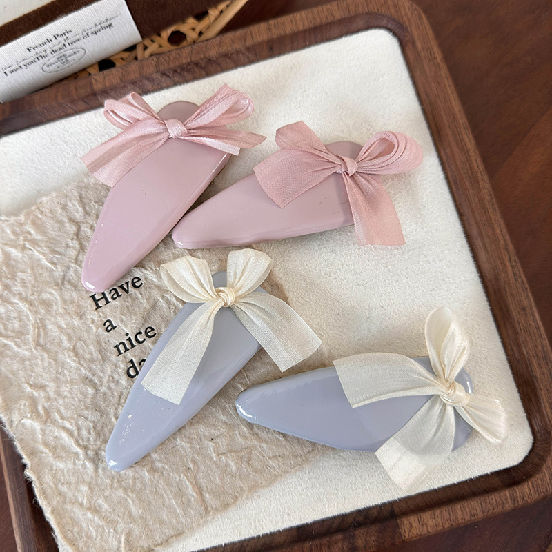 Barrettes à Cheveux avec Nœud