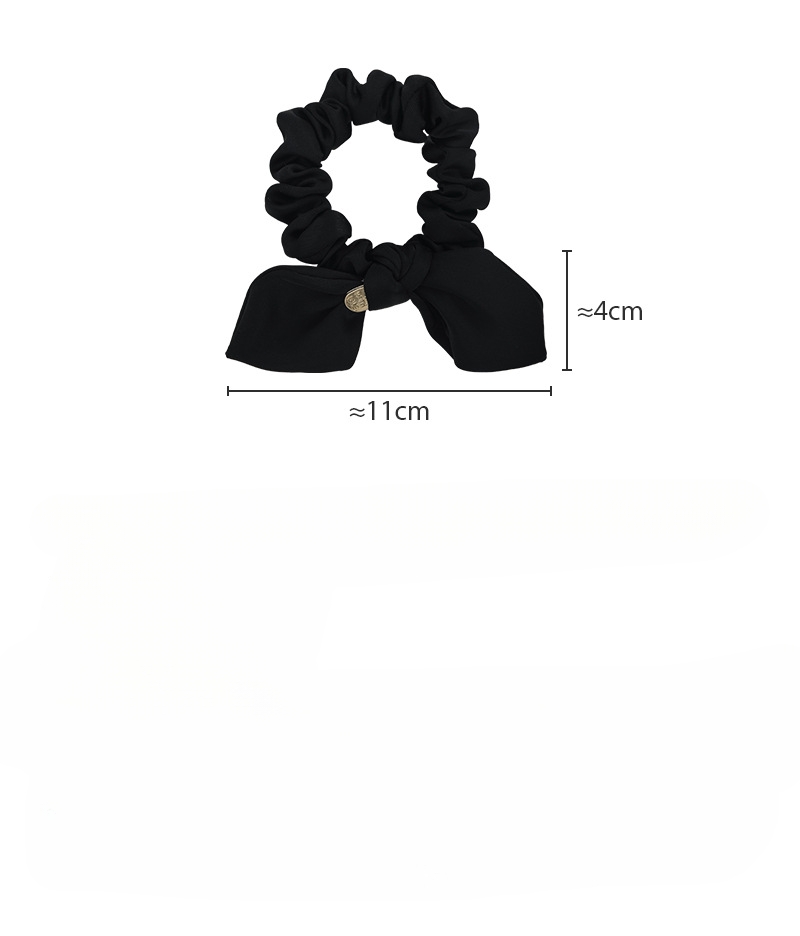 Satin Bow Scrunchie