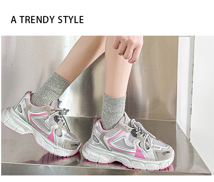 Žebrované Retro Ponožky do Poloviny Lýtka