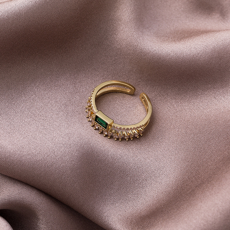 Double Layer Open Ring