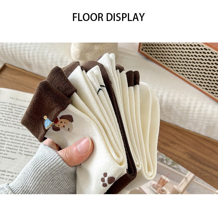 Meias Mid-Crew Femininas