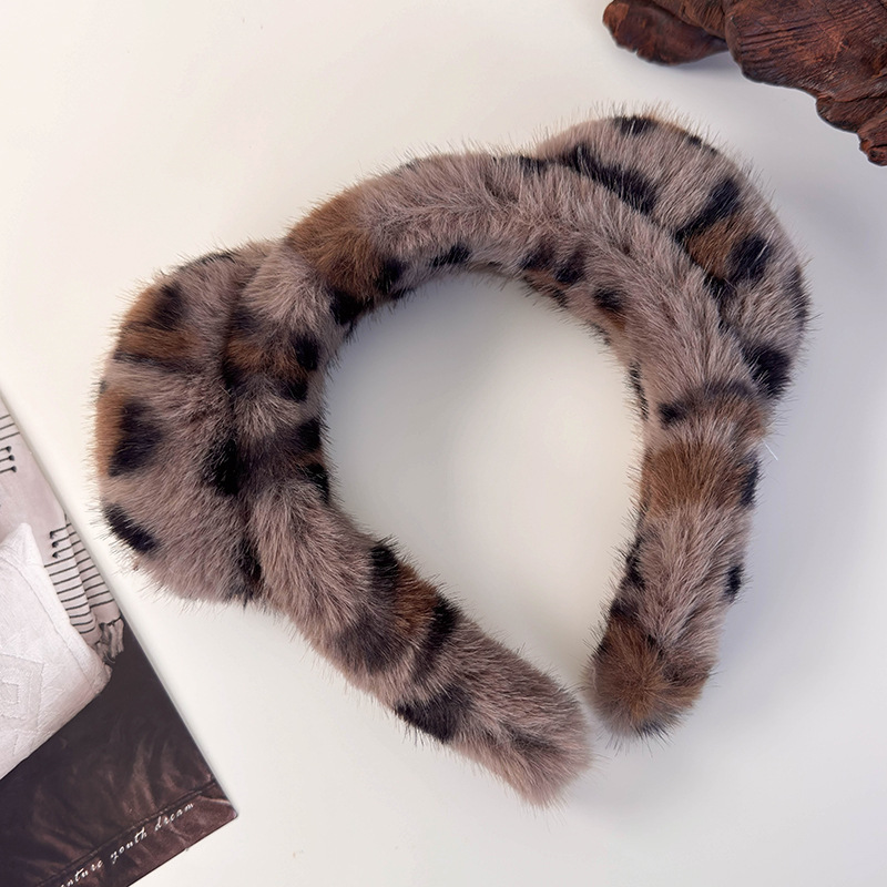 Diadema de Peluche con Orejas de Gato