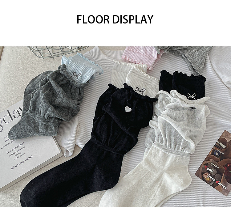 Meias Ballet Scrunch Feminina