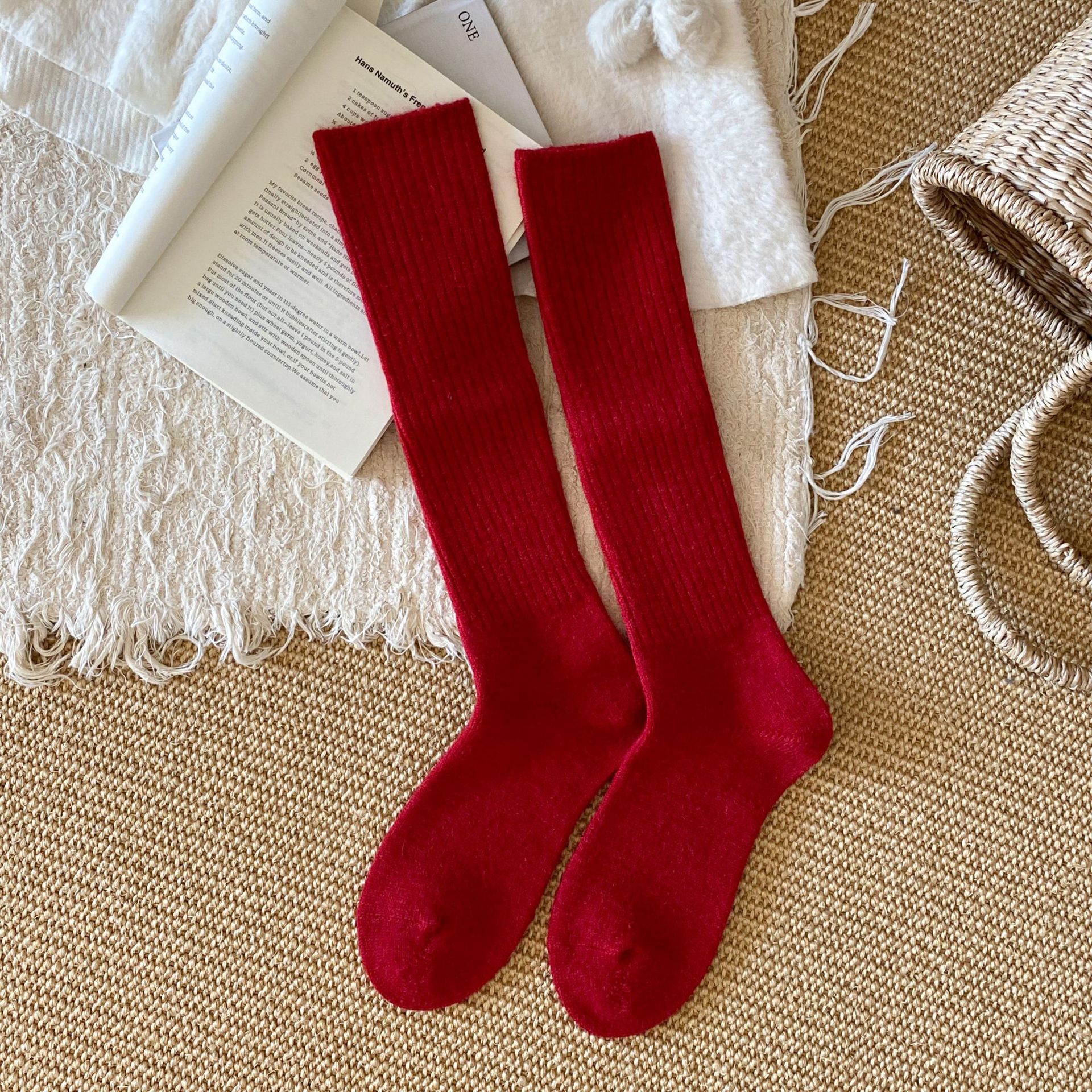 Wool Scrunch Socks