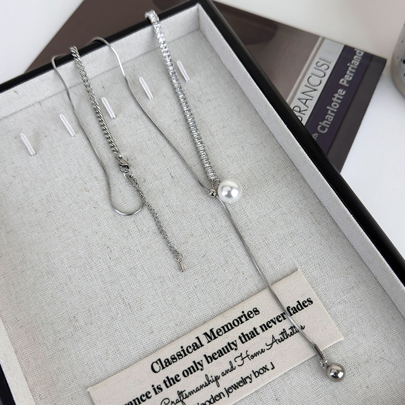 Náhrdelník s Perlami a Krystaly