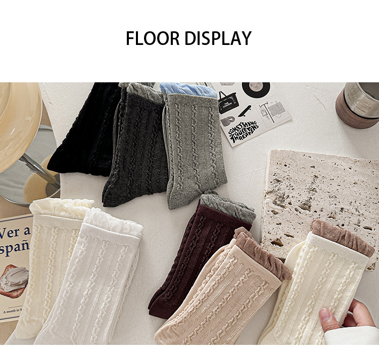 Žebrované podkolenky