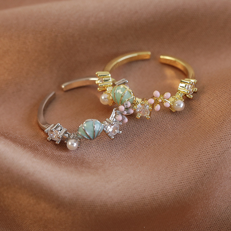 Adjustable Enamel Rings