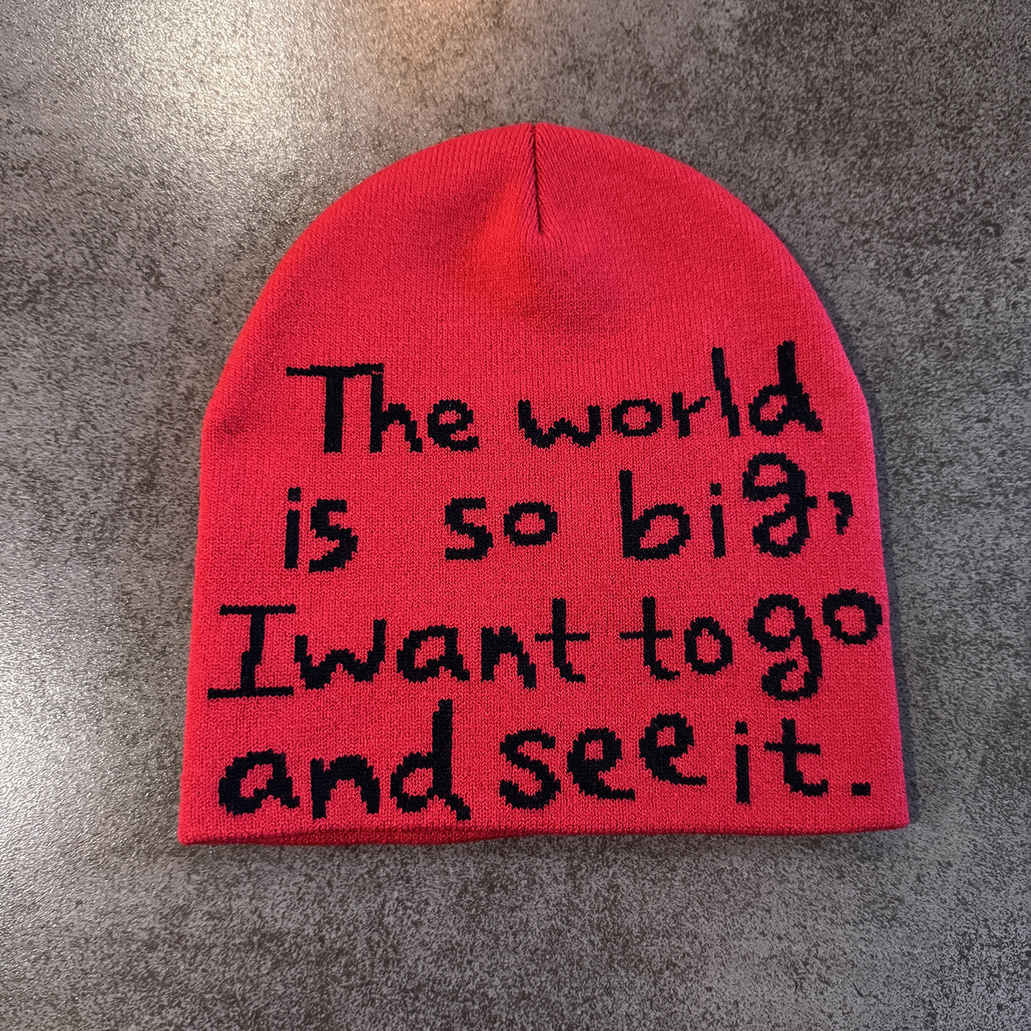 Gorro de Malha Jacquard