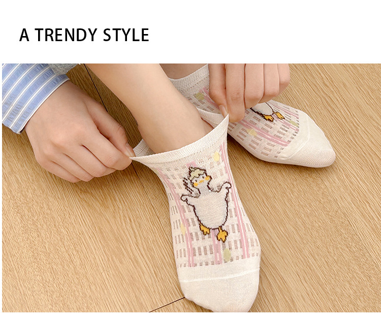 레이스 노쇼 양말 여성용