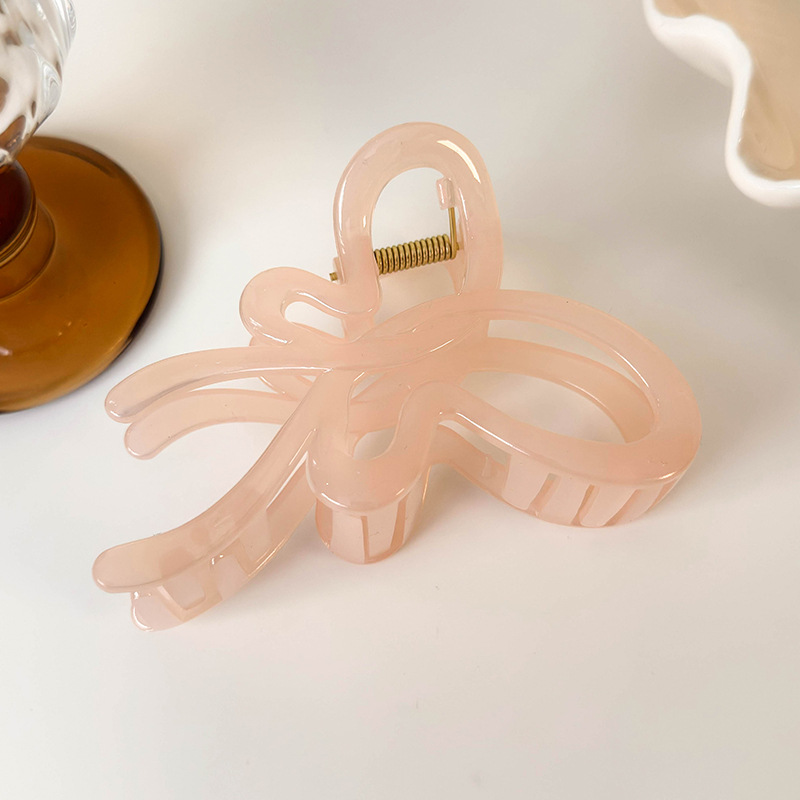 Transparente Schmetterling Haarklammer