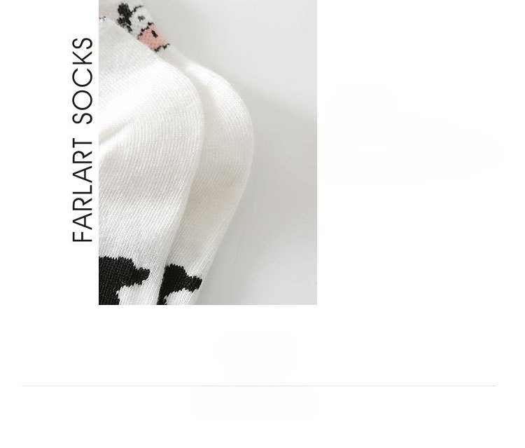 소 프린트 노쇼 양말