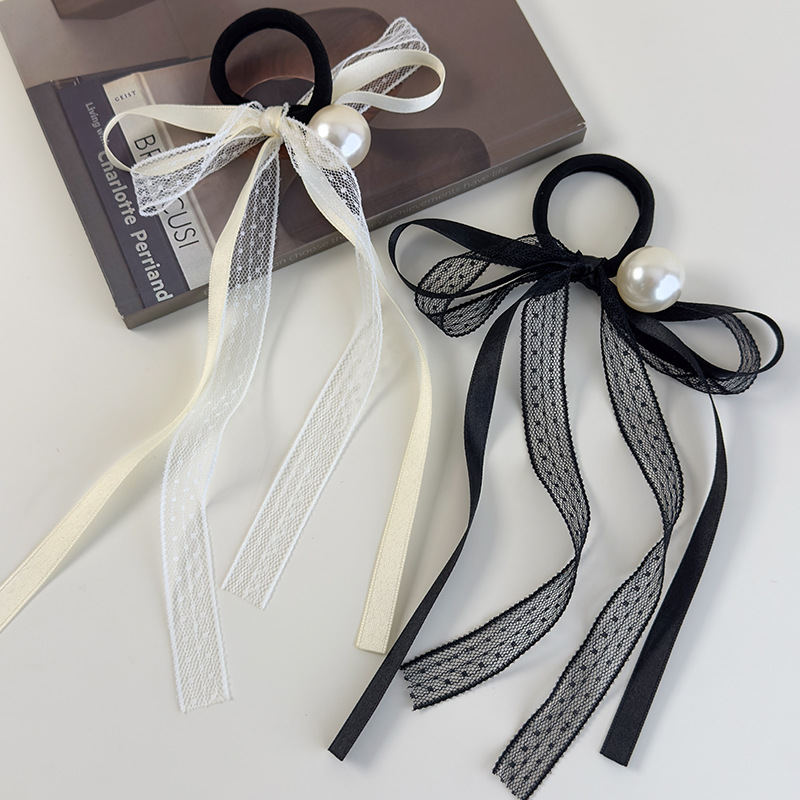 Gumka z Kokardką i Perłami