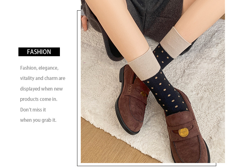 Dámské bavlněné ponožky