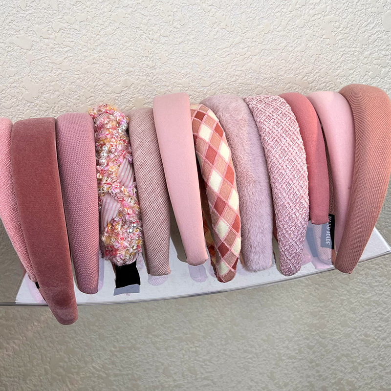 Diadema Ancha de Corona Alta para Mujer