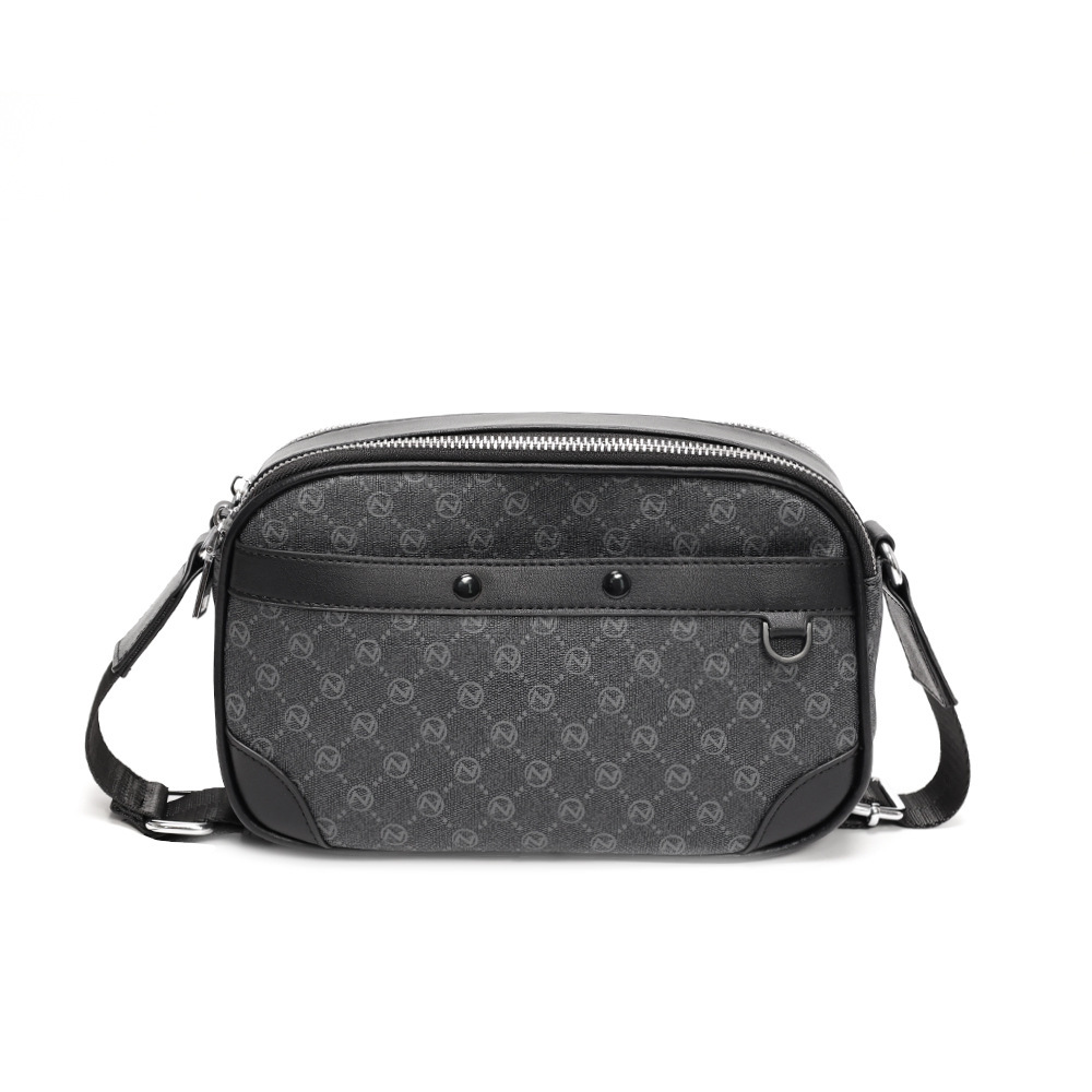 Geweven Vierkante Schoudertas voor Mannen