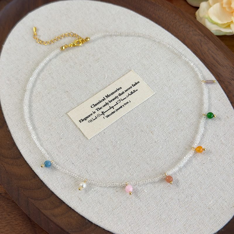 Намисто з Натурального Каміння з Намистинами